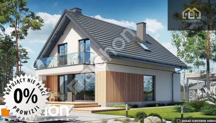 Liszki, 595 000 zł, 110 m2, ściany ceramiczne porotherm - zdjęcie 1