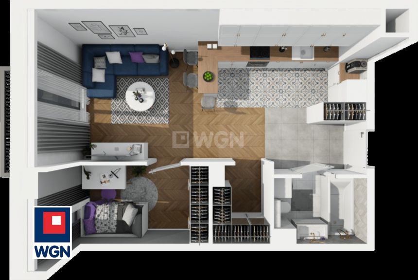 Gdańsk Siedlce, 698 544 zł, 41.58 m2, z garażem miniaturka 3