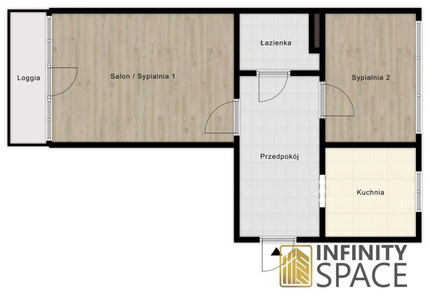 Warszawa Imielin, 3 200 zł, 47.4 m2, z loggią miniaturka 15