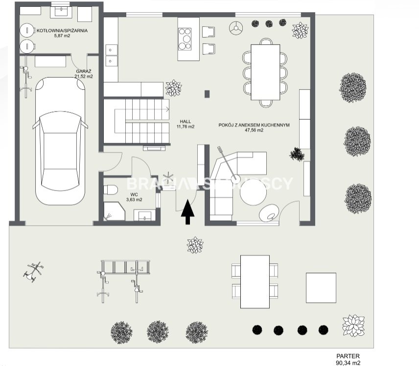 Skotniki -nowe osiedle domów w wysokim standardzie miniaturka 4