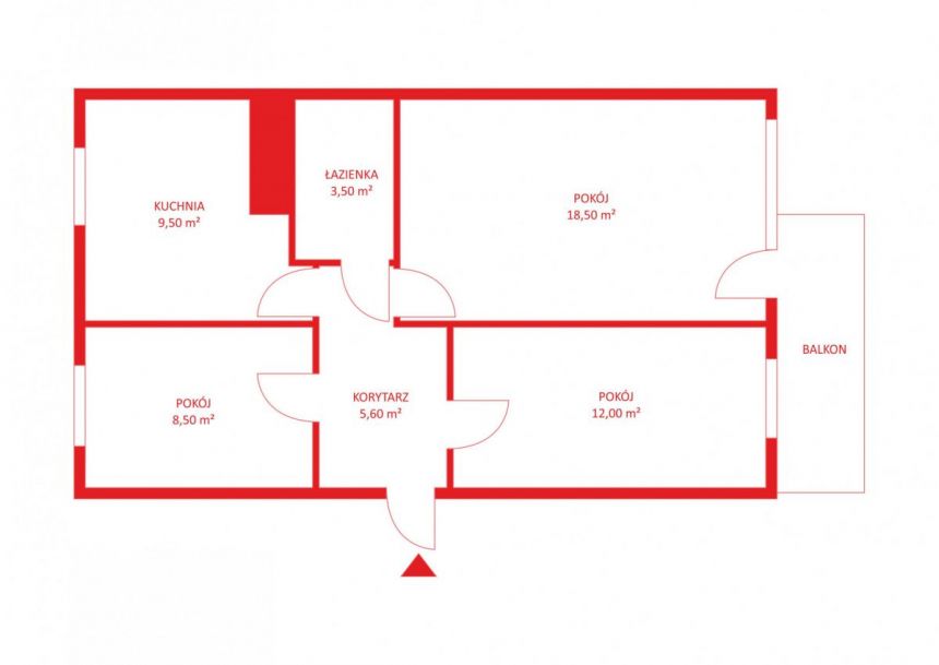 Gdynia Pogórze, 459 000 zł, 57.6 m2, M3 miniaturka 13