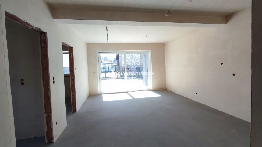 Borek Szlachecki, 585 000 zł, 54.97 m2, aneks kuchenny połączony z salonem miniaturka 14