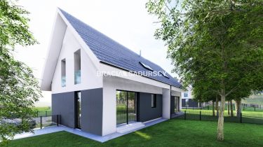 BLIŹNIAK PREMIUM z działką, pod lasem - ZABIERZÓW