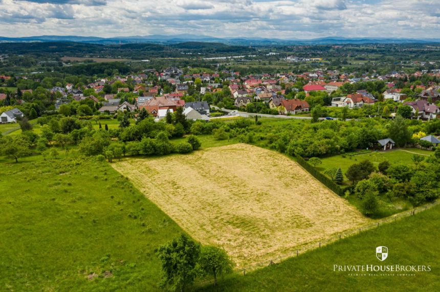 Widokowa działka 38 arów na Bielanach ul. Orla miniaturka 8