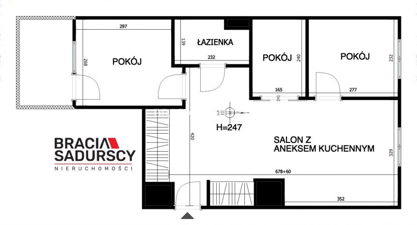3 pokoje  - Żabiniec - 780 tysięcy miniaturka 3