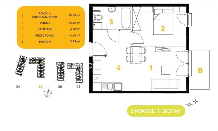 Nowe mieszkania na Górce Narodowej miniaturka 3