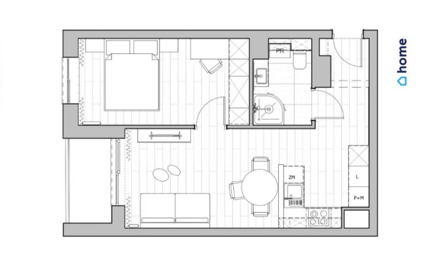 Legnicka Residence| klimatyzacja| Loggia|M. Post. miniaturka 11