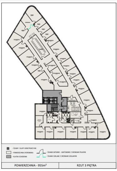 Warszawa Wola, 14 134 euro, 955 m2, biuro