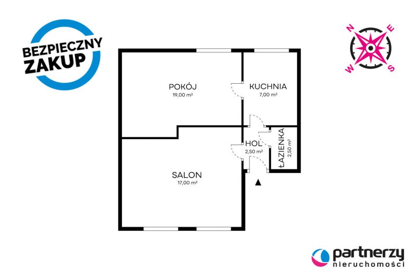Sopot Sopot Dolny, 849 000 zł, 47.89 m2, z miejscem parkingowym miniaturka 13