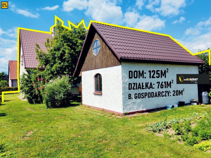Ełk Zatorze, 625 000 zł, 125 m2, oddzielna kuchnia miniaturka 1