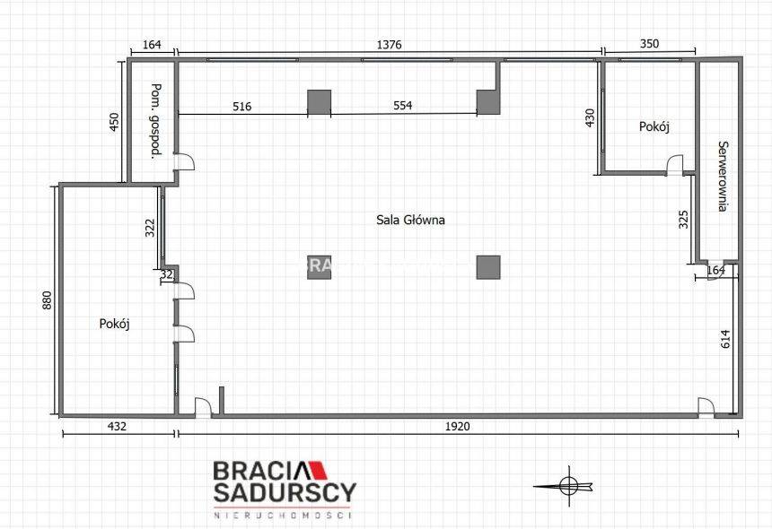 Kraków Prądnik Biały, 13 500 zł, 300 m2, 3 pokoje miniaturka 3