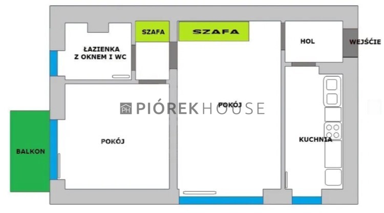 2-pokojowe mieszkanie na Mokotowie miniaturka 7