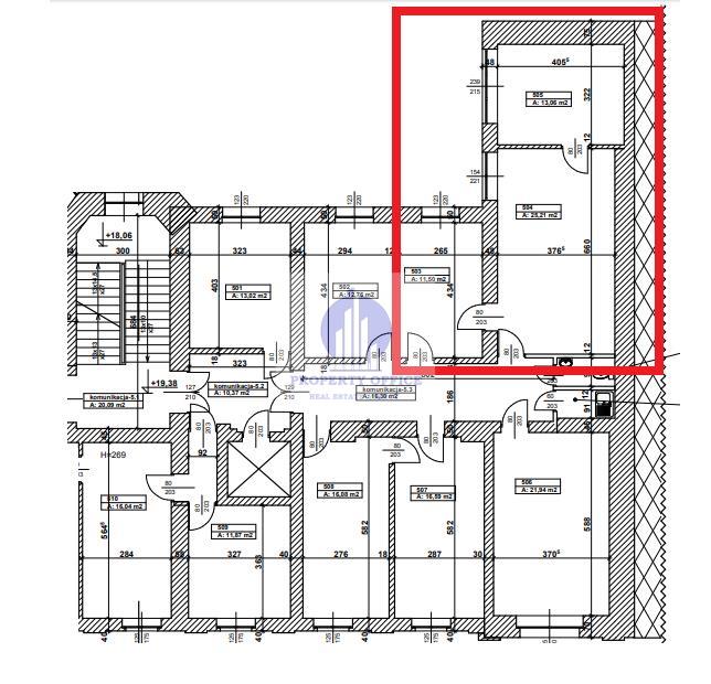 Śródmieście: biuro 38,27 m2 miniaturka 6