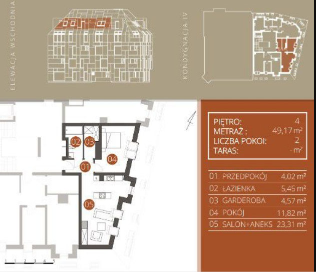 Śliczne mieszk. 47,72m2/Wrocław Jedności Narodwowej miniaturka 2