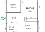 2 osobne pokoje, osobna kuchnia, garaż, ogród. miniaturka 2