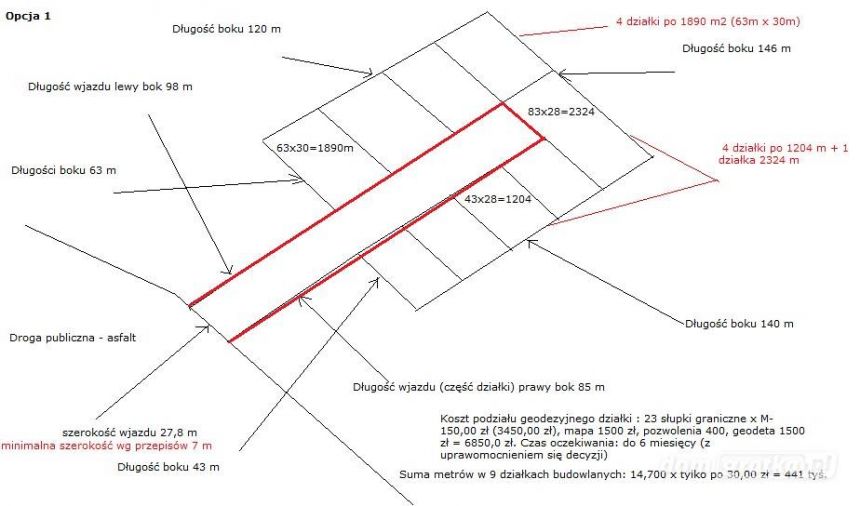 Chmielewo, 260 000 zł, 2.05 ha, przyłącze wodociągu miniaturka 10