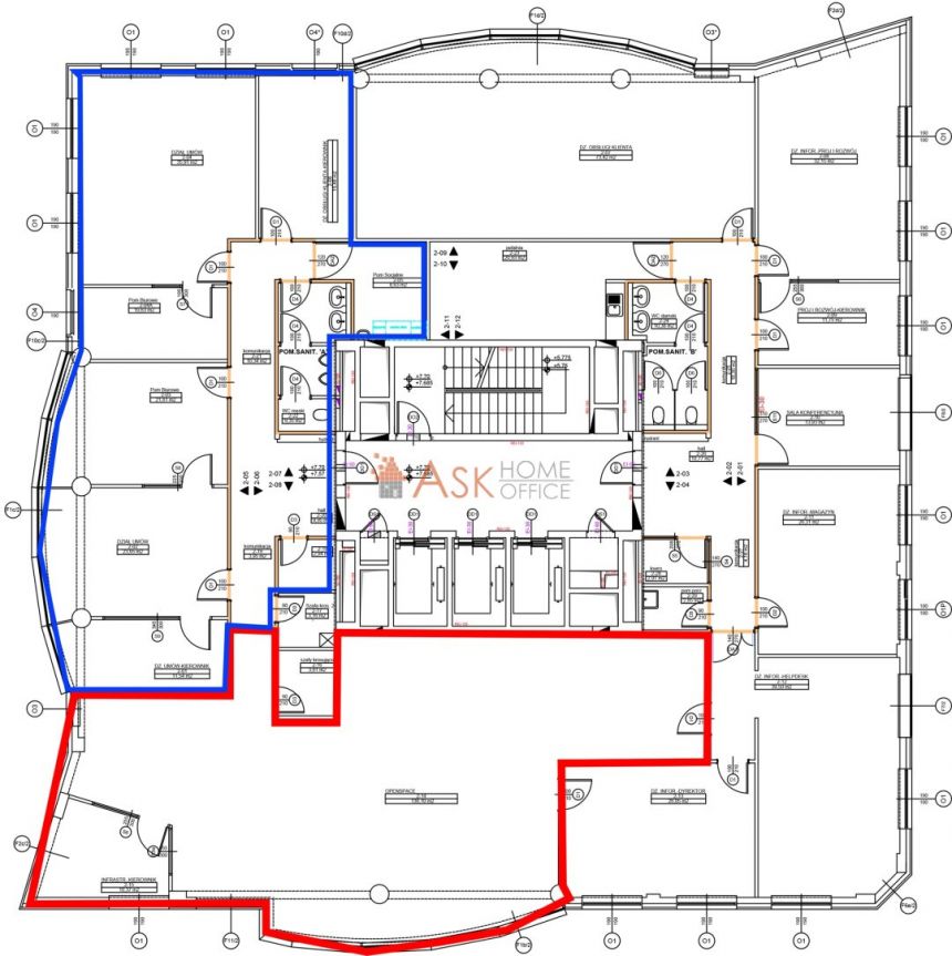 Wrocław Fabryczna, 8 760 zł, 146 m2, pietro 5 miniaturka 9