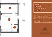 Mieszkanie loftowe 2 pok. 31,55m2/Wrocław Jedności Narodwowej miniaturka 16