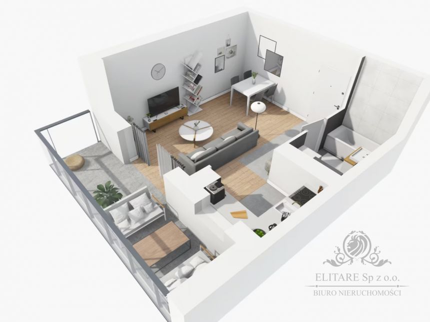 Mieszkanie NOWE 29,92m2 ,1 pok. w Centrum Wrocławia/Stare Miasto miniaturka 6