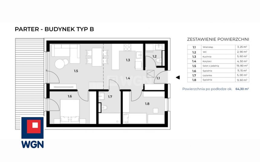 Mikołów Śmiłowice-Reta, 676 000 zł, 109 m2, wolnostojący miniaturka 10