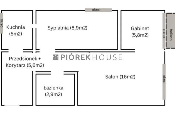 3-pokojowe mieszkanie na Mokotowie miniaturka 12