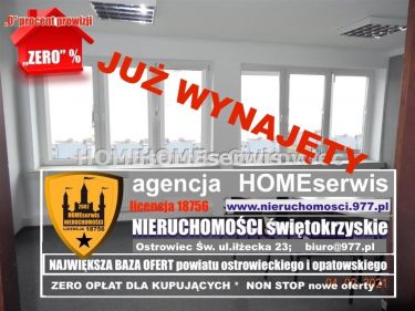 HOMEserwis. Lokal 17 m2 wynajem Ostrowiec Św.