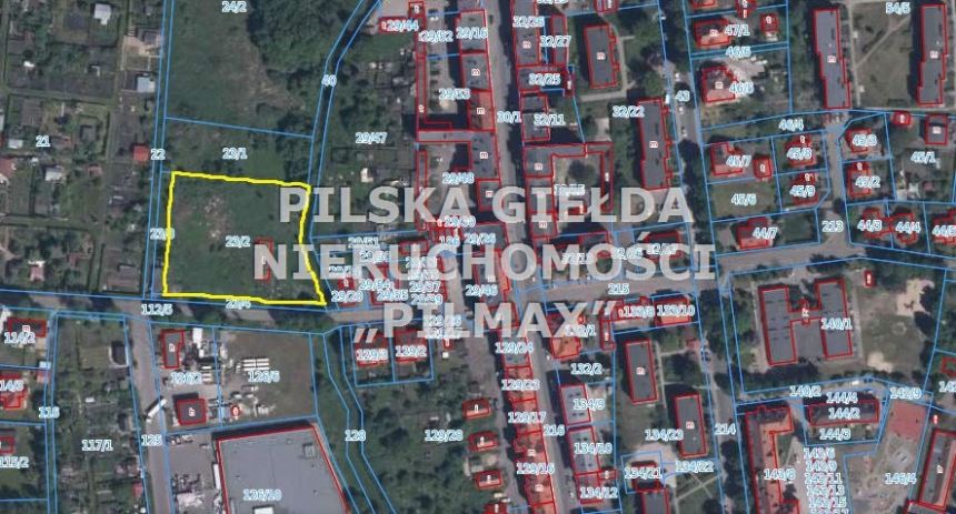 Piła Śródmieście, 1 950 000 zł, 40.34 ar, przyłącze wodociągu miniaturka 4