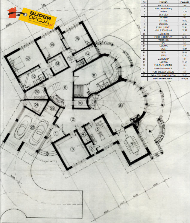 Wieliczka, 2 950 000 zł, 480 m2, 11 pokoi miniaturka 20