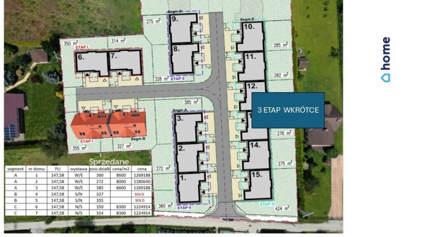 Skrajna szeregówka/6 pokoi/147,95m2/ działka 360m2 miniaturka 4