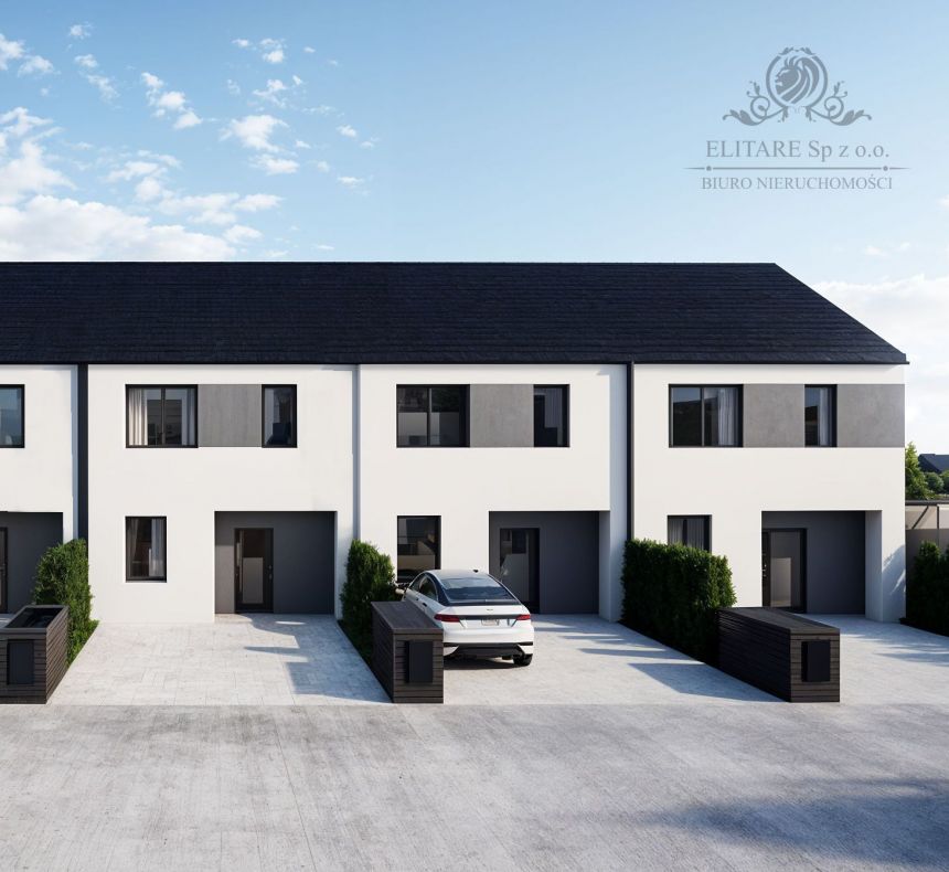 DOM szereg środkowy 102,50m2 z działką 148m2m2, Iwiny Brochów miniaturka 8