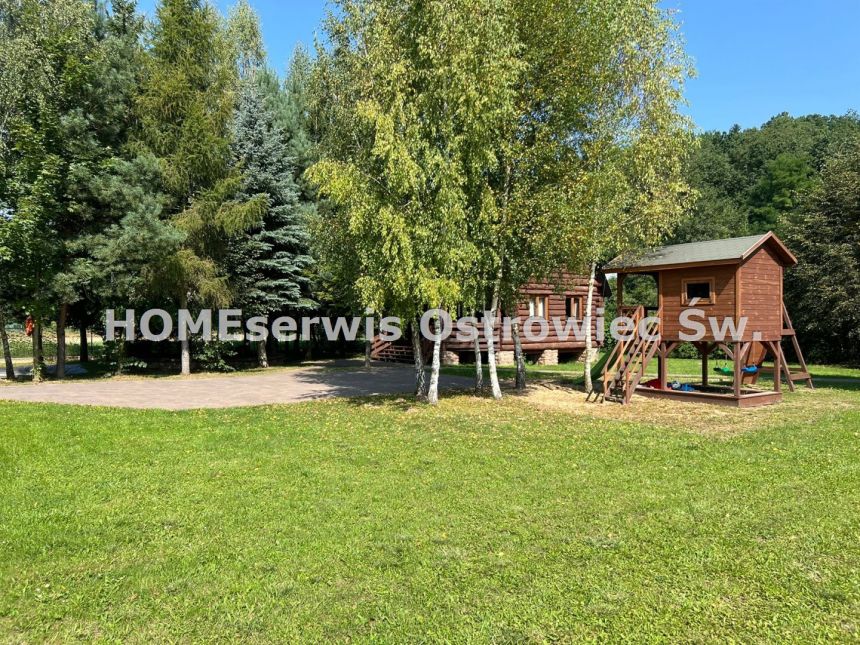 Dom z bali góralski Czerwona Góra działka 4600 m2 miniaturka 28