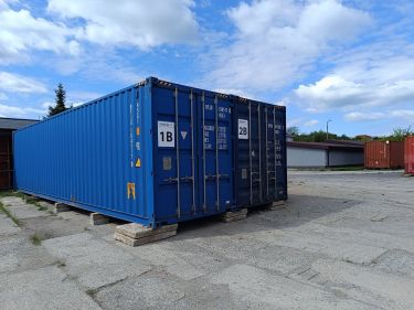 Hala magazynowa- kontener morski 40 m2