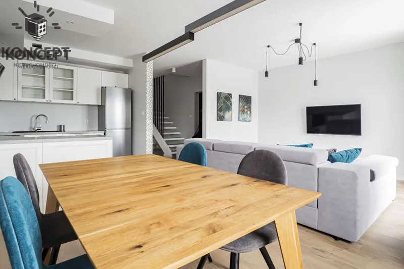 Dwupoziomowe nowoczesny apartament Karwiany 3 sypialnie miniaturka 2