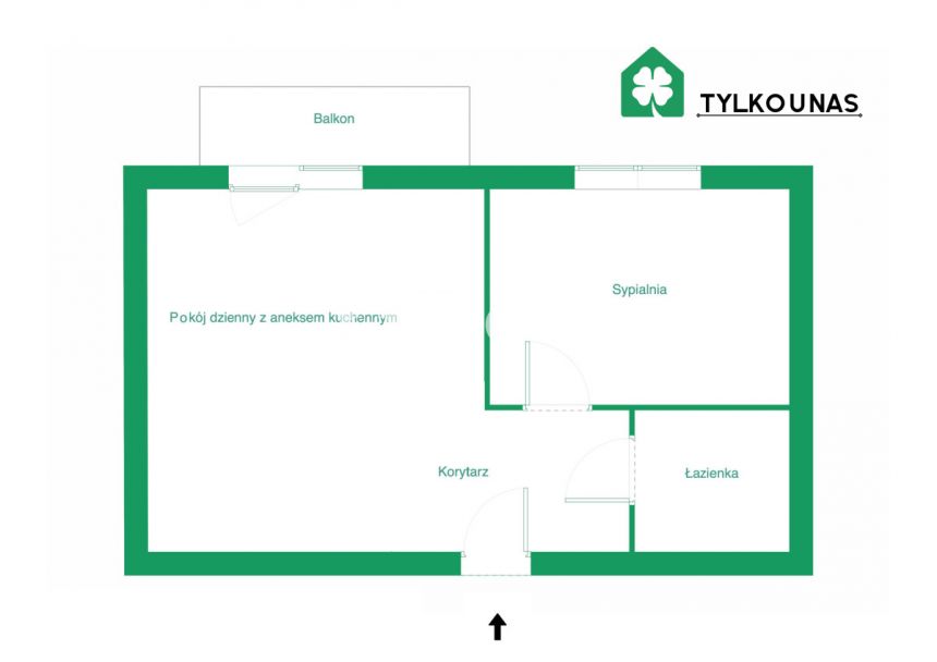 Gdańsk Kowale, 499 000 zł, 37 m2, pietro 2/4 miniaturka 18