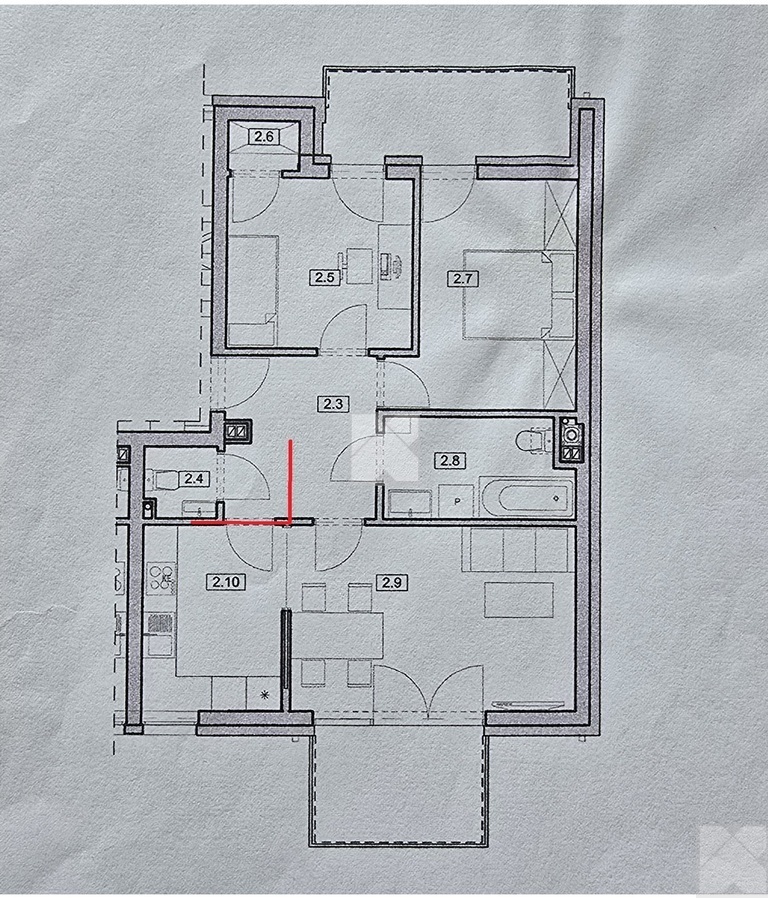 3 pokoje | 60,62m2 | Miłocińska | wysoki standart miniaturka 12