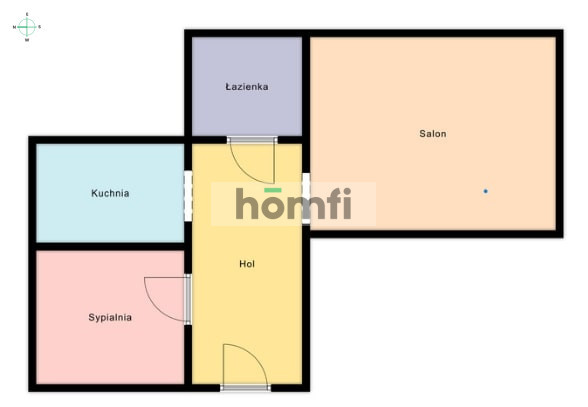 Przestronne dwupokojowe 47m2 w Dzielnicy Bałuty miniaturka 14