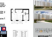 Głogów, 323 064 zł, 44.87 m2, pietro 4, 5 miniaturka 7