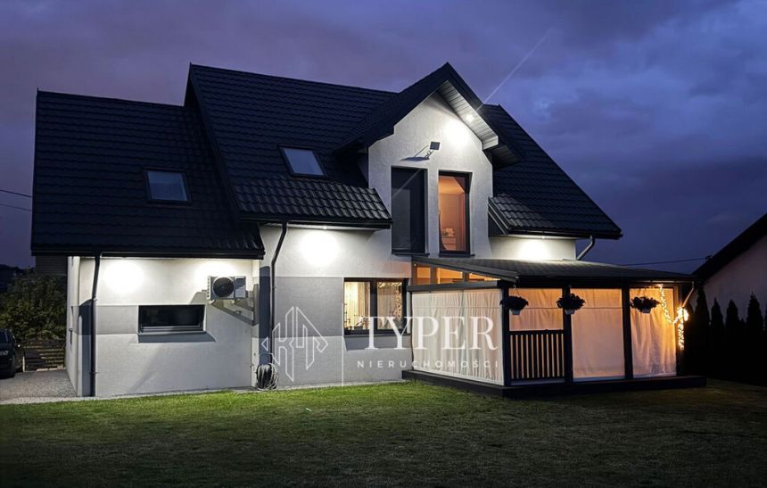 Nowoczesny dom Pawęzów 164 m2 energooszczędny miniaturka 9