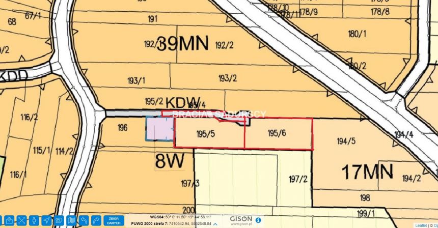 Kleszczów, 797 000 zł, 33.67 ar, woda w drodze miniaturka 5