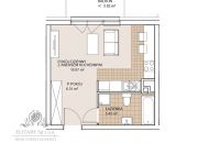 GOTOWE/Mieszkanie 1pok, 30,61m2 wykończone "pod klucz" /Wrocław Szczepin miniaturka 3