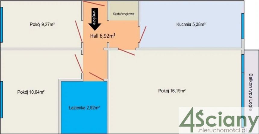 Warszawa Bielany, 715 000 zł, 50.7 m2, do remontu miniaturka 8
