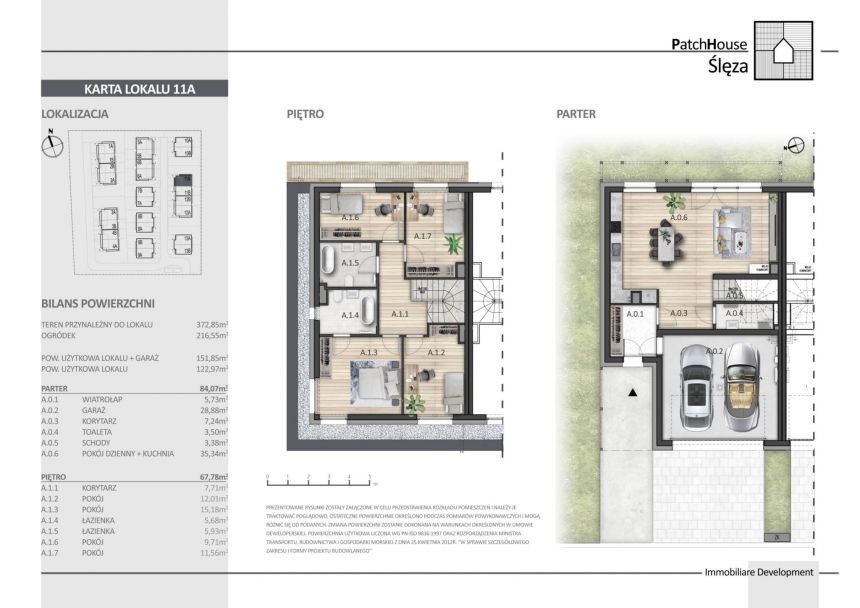 Piękny domek w dobrej lokalizacji z ogrodem/garaż dwustanowiskowy miniaturka 18