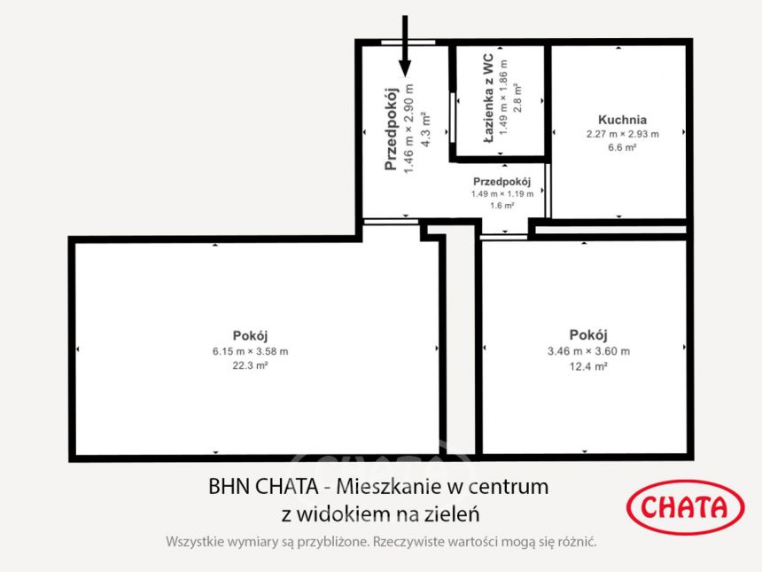 Wrocław Śródmieście, 585 000 zł, 52 m2, z balkonem miniaturka 23