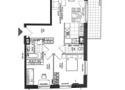 Apartament blisko Starówki- plus miejsce w hali garażowej i komórka lokatorska miniaturka 13