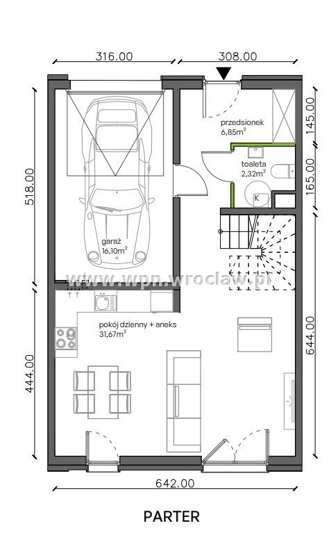 Nowe domy w zabudowie bliźniaczej 153mkw, Wojszyce miniaturka 6