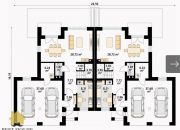 1/2 bliźniaka 124m2 z podwójnym garażem miniaturka 3