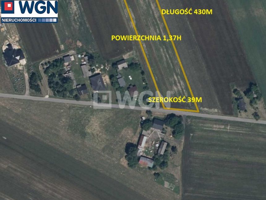 Zamoście, 120 000 zł, 1.37 ha, budowlana - zdjęcie 1