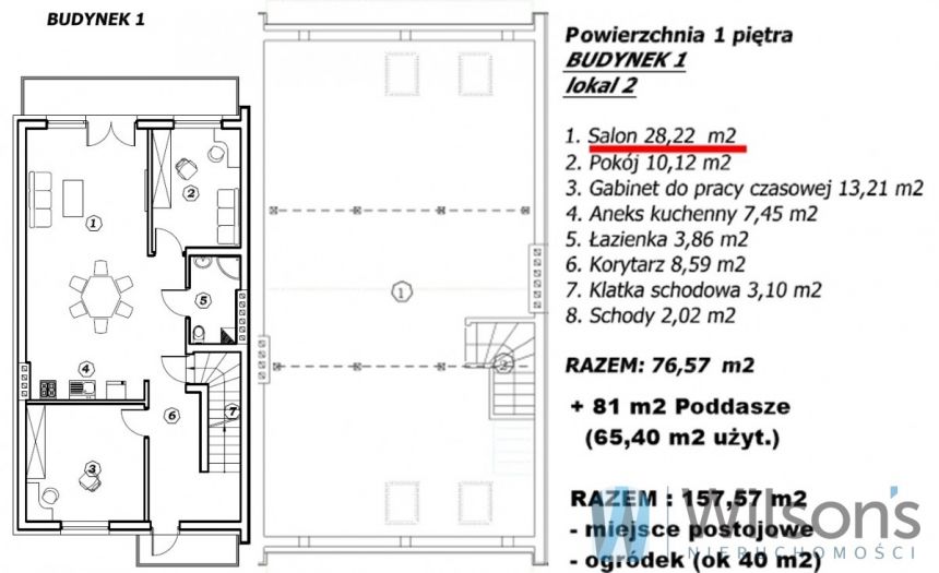 Marki, 769 000 zł, 157.57 m2, pietro 1 miniaturka 4