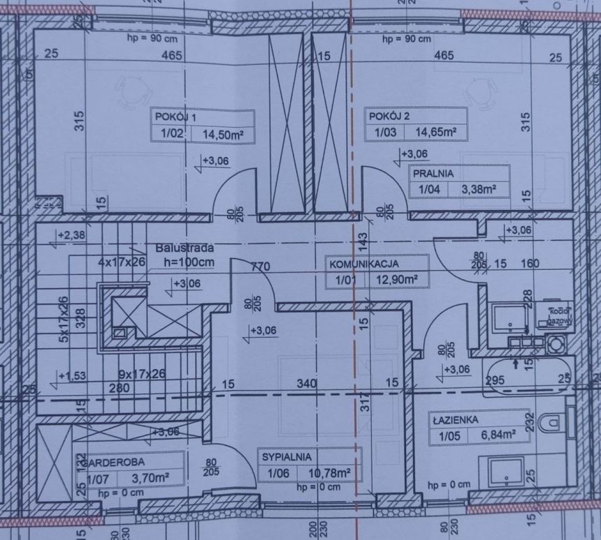 Dom szeregowy Bilcza, 143 m2, 4 pokoje miniaturka 12