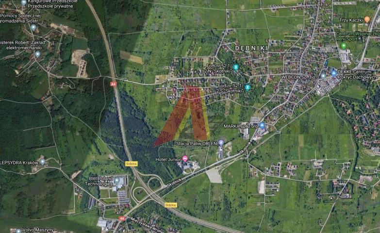 Kraków Podgórze, 6 500 000 zł, 1 ha, usługowa miniaturka 11